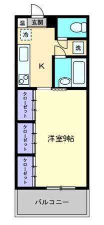 エステート石田Aの物件間取画像